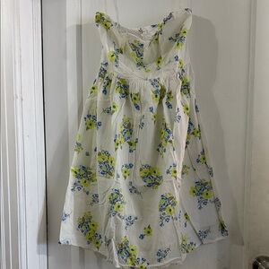 Old Navy Strapless Dress with Floral Print